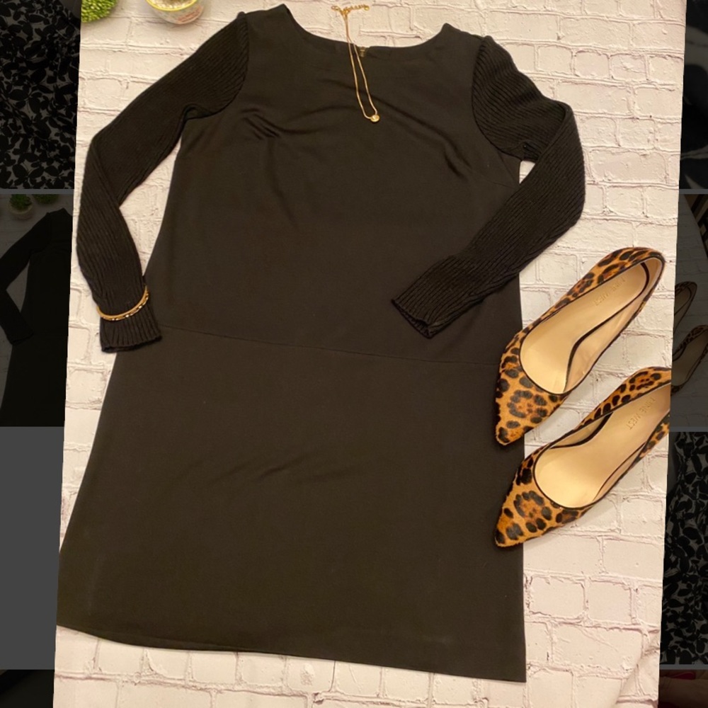 Ann Taylor Loft Petite black dress.